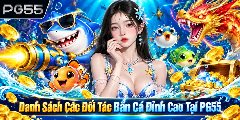Các đối tác bắn cá đỉnh cao tại pg55